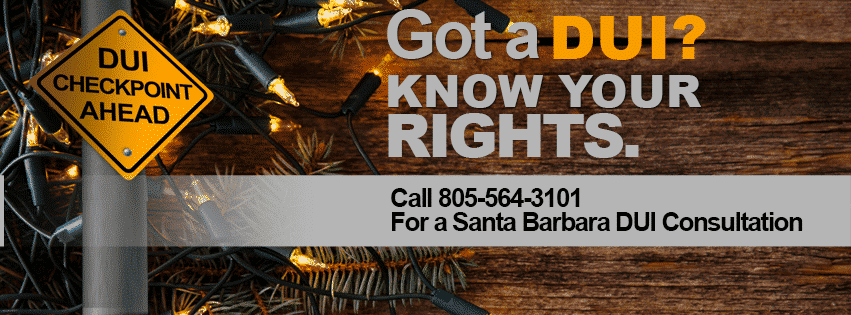 Holiday Dui Questions Answered By A Santa Barbara Dui Lawyer
